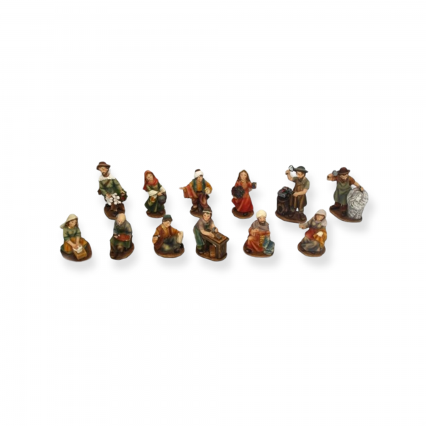 Personaggi Presepe Set Mestieri